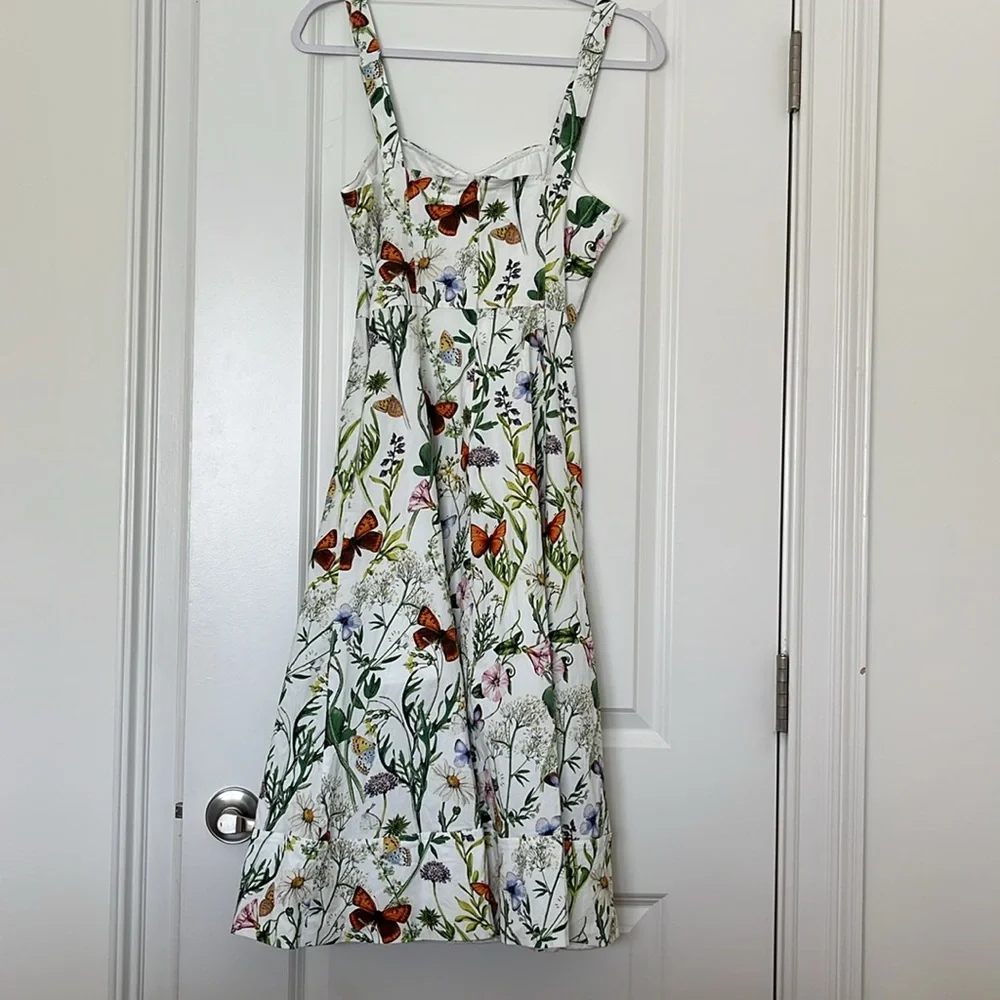Avec Les Files Butterfly MIDI Dress - Picture 4 of 6
